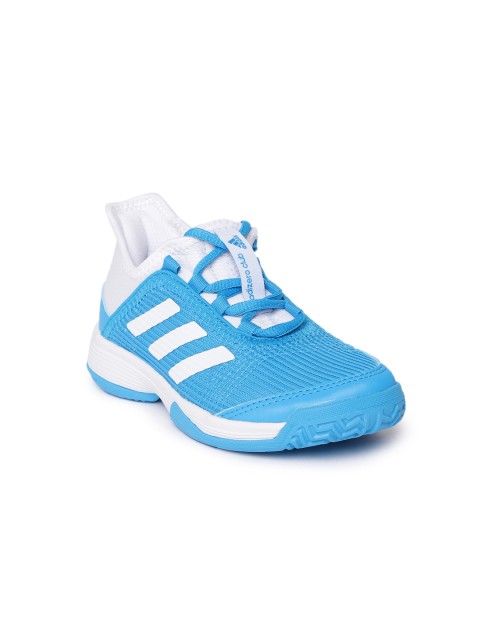 

ADIDAS Boys Blue & White Adizero Club Tennis Shoes