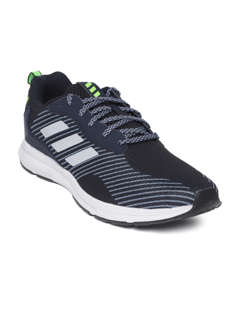 

ADIDAS Men Navy Blue Striped Kyris 1.0 Running Shoes