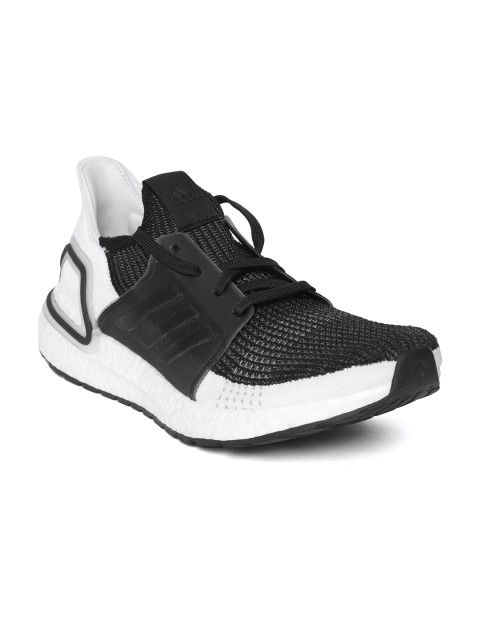 

ADIDAS Men Black & White Ultraboost 19 Colourblocked Running Shoes