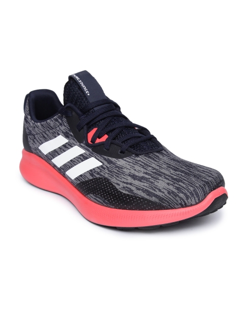 

ADIDAS Men Charcoal Grey Purebounce Street Running Shoes