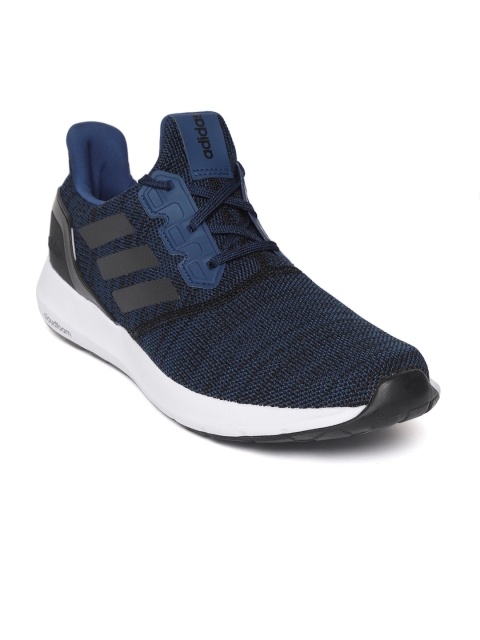 

ADIDAS Men Navy Blue & Black ZETA 1.0 Running Shoes