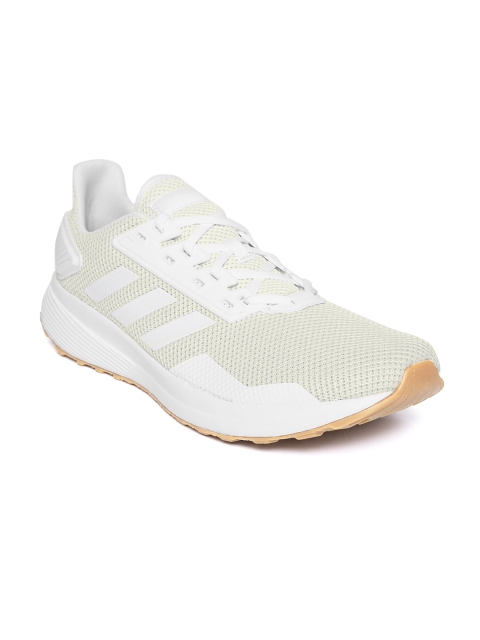 

ADIDAS Men Off-White DURAMO 9 Running Shoes