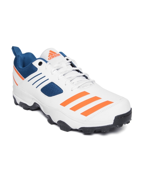 

ADIDAS Men White CRI Hase Cricket Shoes