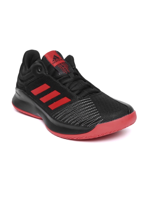 

ADIDAS Men Black & Red Pro Spark 2018 Low Basketball Shoes