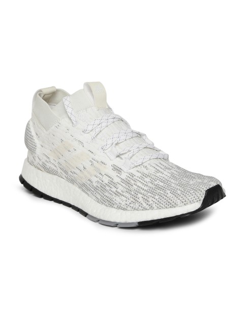 

ADIDAS Men Off-White PureBOOST RBL Running Shoes