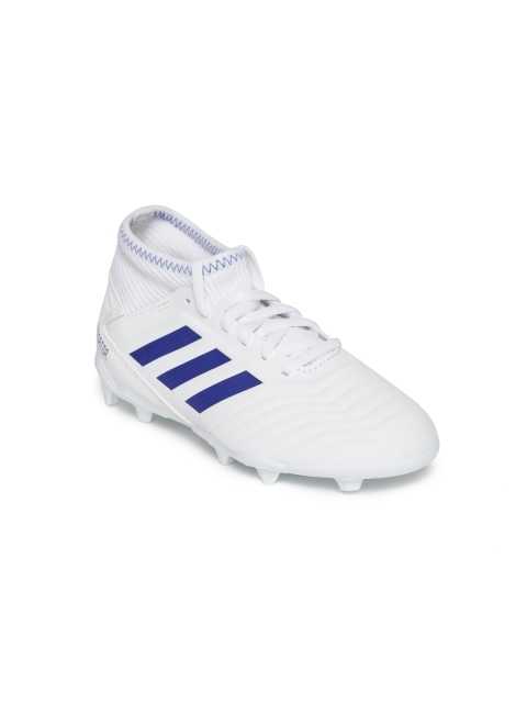 

ADIDAS Boys White Predator 19.3 Firm Ground Football Shoes