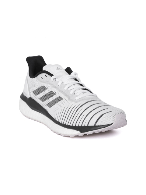 

ADIDAS Women Off White And Black Solar Drive Running Shoes