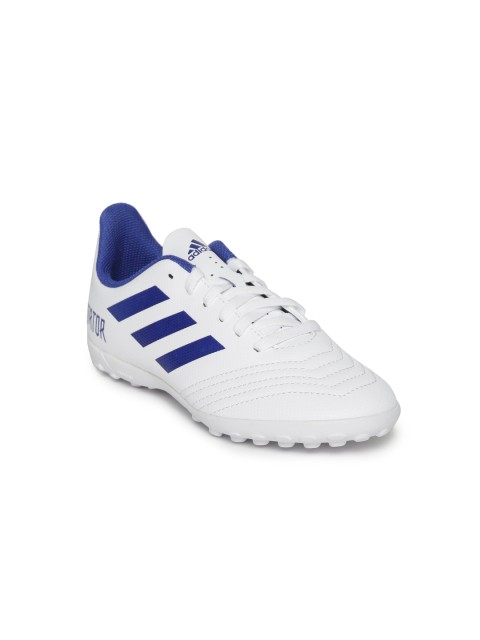 

ADIDAS Boys White Predator 19.4 Turf Football Shoes