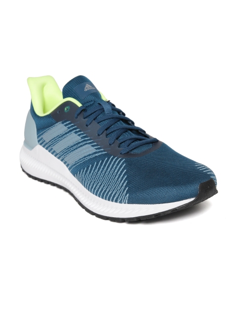 

ADIDAS Men Teal Blue Solar Blaze Printed Running Shoes
