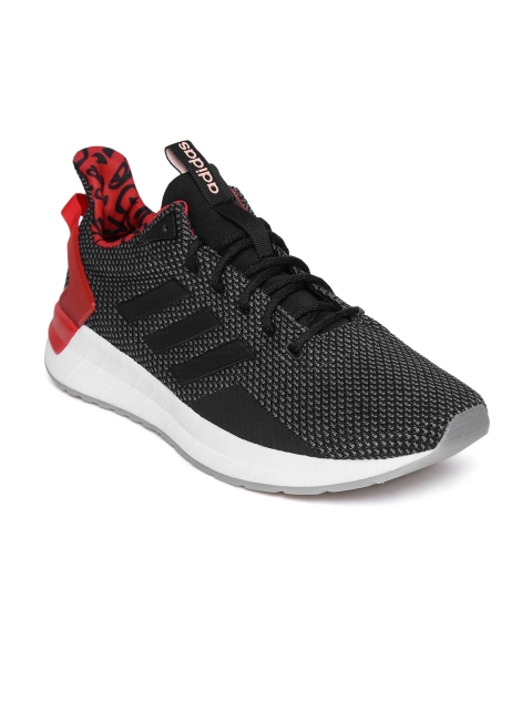 

ADIDAS Men Black QUESTAR RIDE Textile Mid-Top Running Shoes