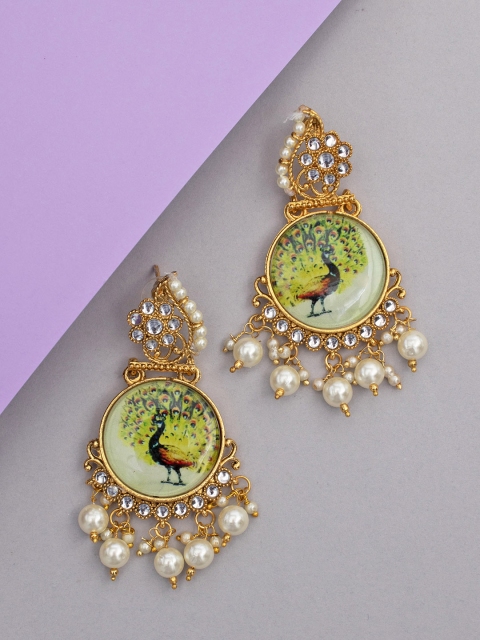 

Peora 18K Gold-Plated Contemporary Drop Earrings