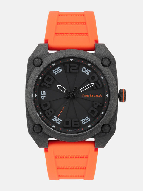 

Fastrack Men Black Analogue Watch NJ38031PP03J_OR2