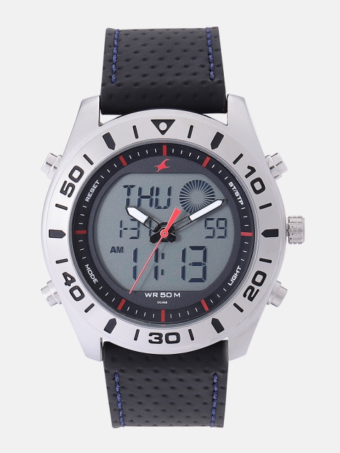 

Fastrack Men Grey Analogue and Digital Watch 38034SL03_OR2
