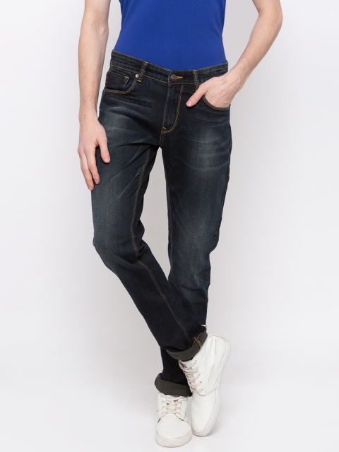 

SPYKAR Men Blue Slim Fit Low-Rise Clean Look Jeans