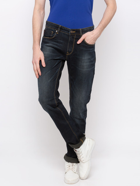 

SPYKAR Men Blue Slim Fit Low-Rise Clean Look Jeans