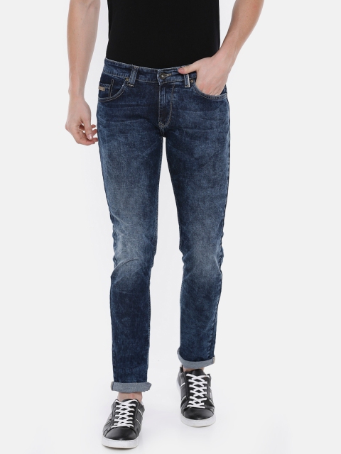 

SPYKAR Men Blue Ultra Slim Fit Low-Rise Clean Look Stretchable Jeans