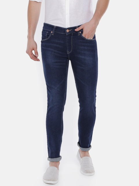 

SPYKAR Men Blue Super Skinny Fit Low-Rise Clean Look Stretchable Jeans