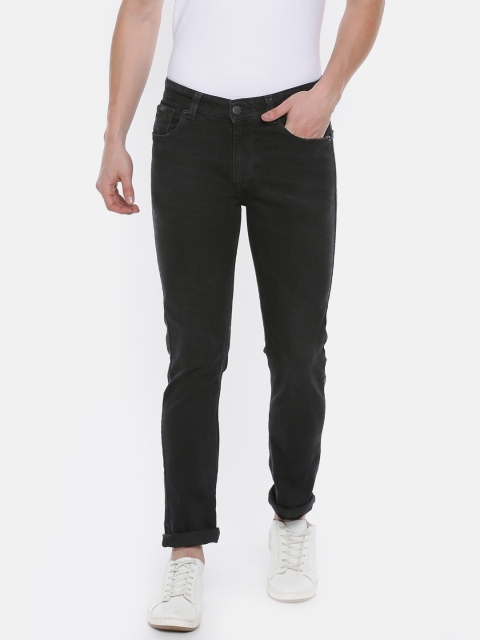 

SPYKAR Men Black Rover Slim Fit Low-Rise Clean Look Stretchable Jeans