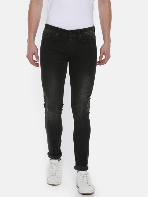 

SPYKAR Men Black Skinny Fit Low-Rise Clean Look Jeans