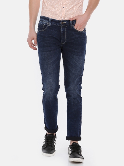 

SPYKAR Men Blue Slim Fit Low-Rise Clean Look Stretchable Jeans