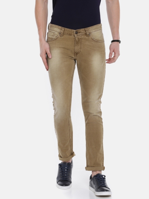 

SPYKAR Men Khaki Skinny Fit Low-Rise Clean Look Jeans