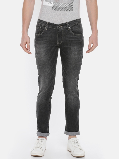 

SPYKAR Men Black Skinny Fit Low-Rise Clean Look Stretchable Jeans