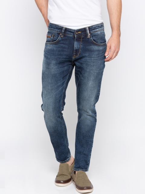 

SPYKAR Men Blue Slim Fit Low-Rise Clean Look Jeans
