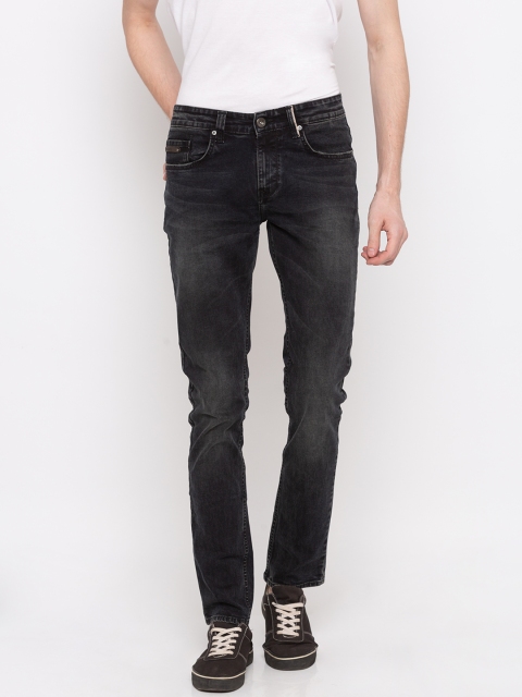 

SPYKAR Men Black Slim Fit Low-Rise Clean Look Jeans