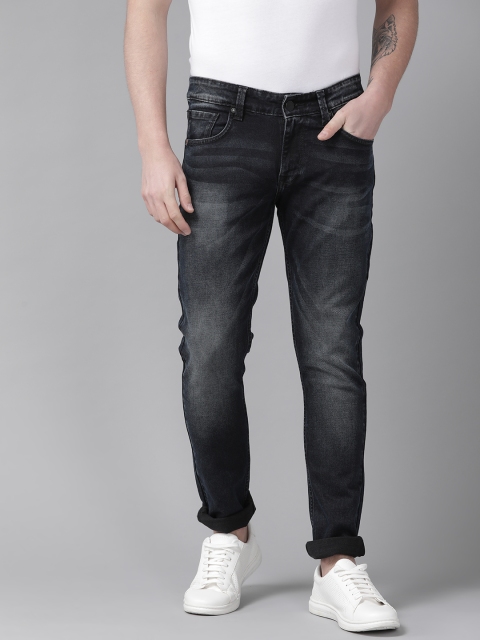 

SPYKAR Men Black Skinny Fit Low-Rise Clean Look Stretchable Jeans