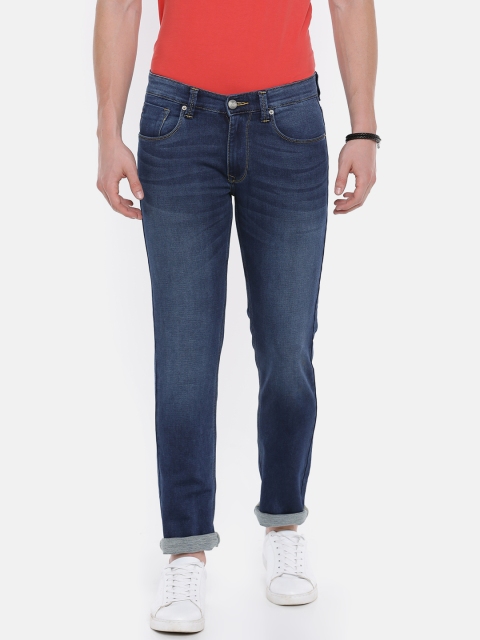 

SPYKAR Men Blue Rover Slim Fit Low-Rise Clean Look Stretchable Jeans
