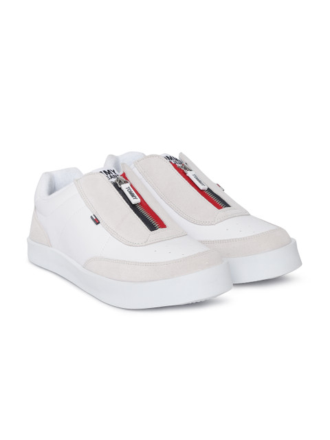 

Tommy Hilfiger Men White Slip-on Sneakers