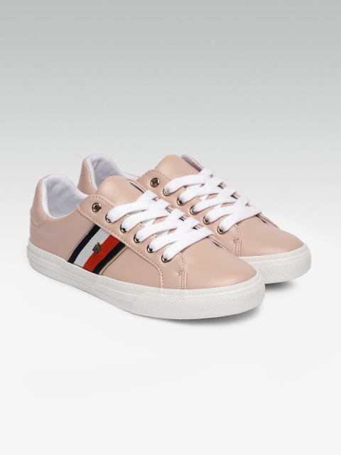 

Tommy Hilfiger Women Pink Solid Sneakers