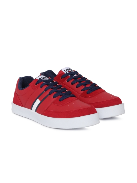 

Tommy Hilfiger Men Red Sneakers