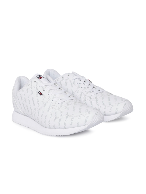 

Tommy Hilfiger Men White Printed Sneakers