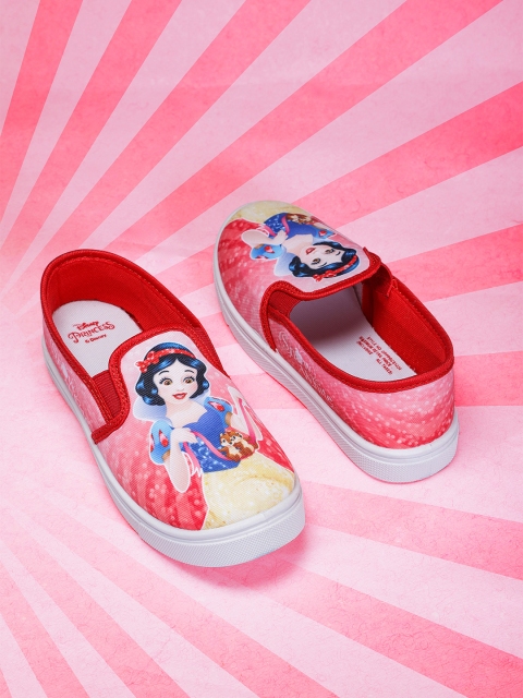 

Disney DC Girls Disney Princess TONIK Suede Sneakers, Red