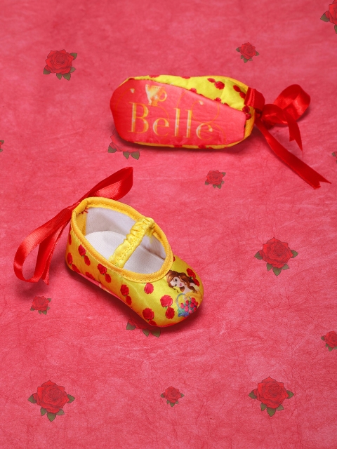 

Disney Princess Girls Printed Booties, Yellow