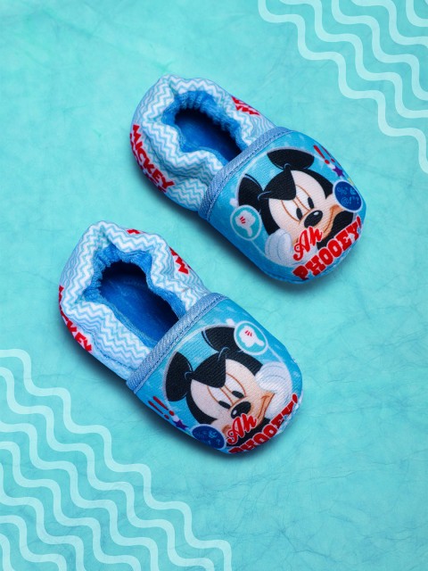 

Disney Boys Printed Booties, Blue