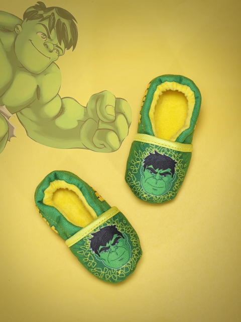 

Marvel Boys Printed Booties, Green
