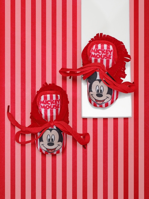 

Disney Boys Printed Booties, Red