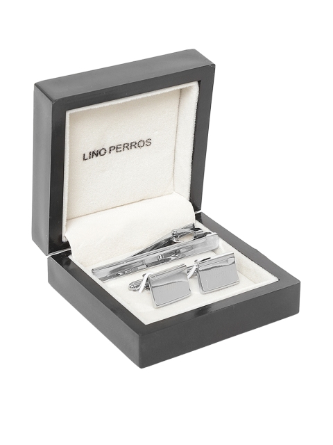 

Lino Perros Men Set Of 3 Silver Accessory Gift Set