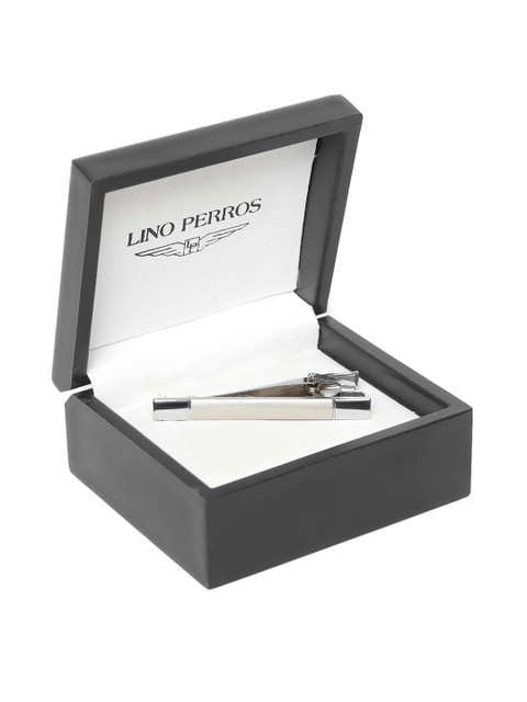 

Lino Perros Men Silver-Toned Tie Pin