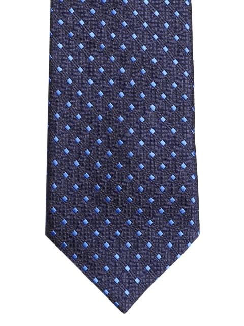 

Lino Perros Navy Blue Patterned Tie