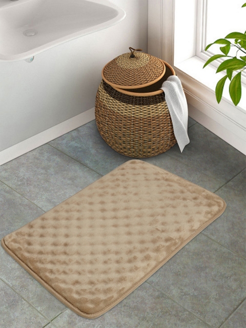

Portico New York Beige Textured Rectangular Anti-Skid Floor Mat