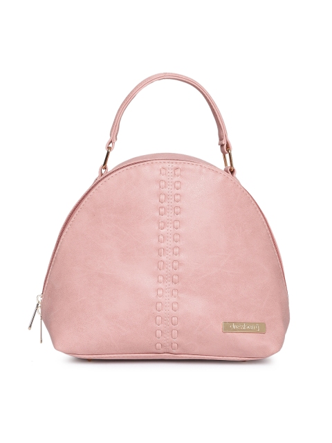 

DressBerry Women Pink Solid Backpack