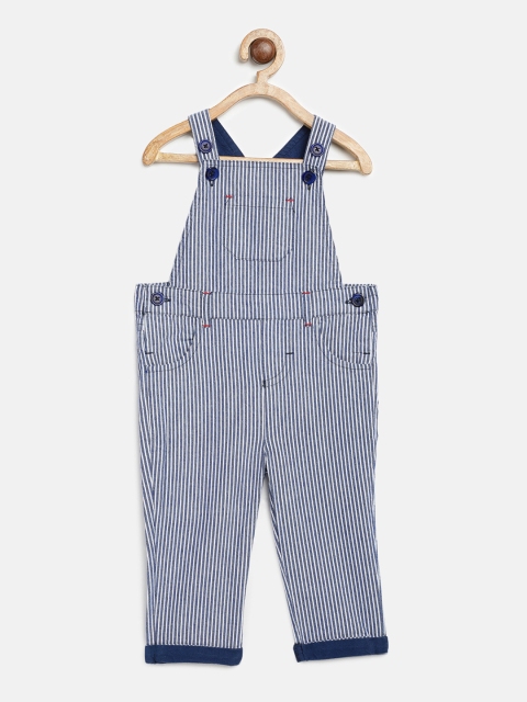 

MONSOON CHILDREN Boys Blue Printed Dungarees