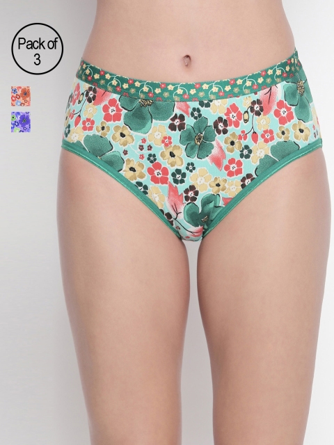 

Bodycare Women Pack of 6 Assorted Printed Hipster Briefs 8056-6PCS