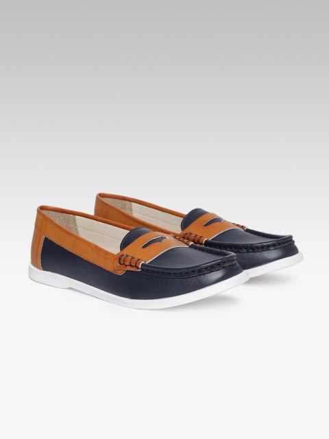 

Carlton London Women Navy Blue Loafers