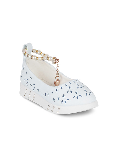 

Kittens Girls Blue Flatforms