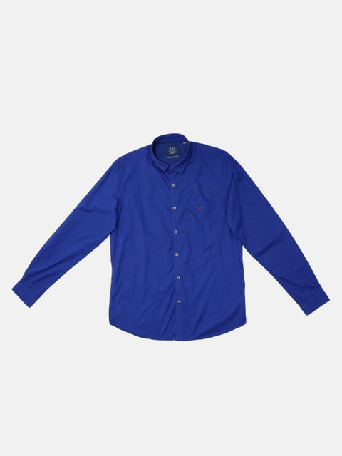 

Louis Philippe Sport Men Blue Super Slim Fit Self Design Casual Shirt