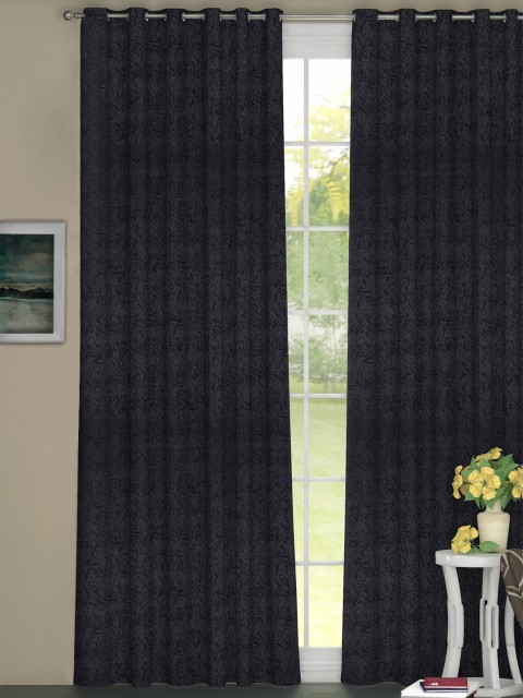 

GMF Black Room Darkening Door Curtains